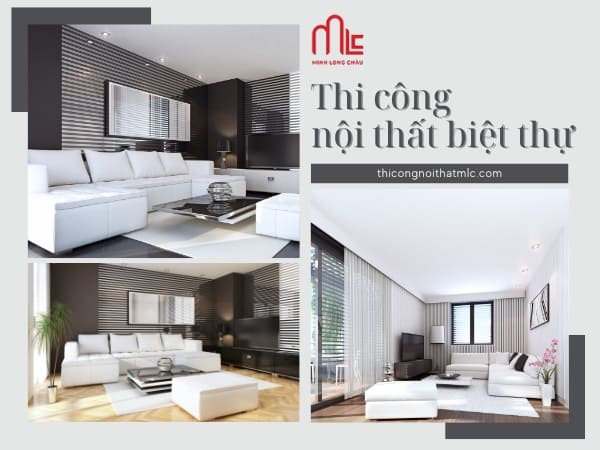 Thi công thiết kế nội thất biệt thự An Khê Đà Nẵng uy tín