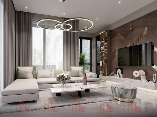 Chuyên thi công thiết kế nội thất biệt thự Hòa Khánh Đà Nẵng uy tín