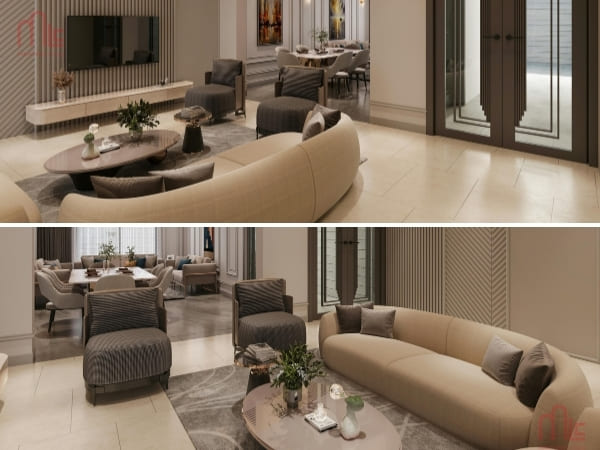 Thi công thiết kế nội thất biệt thự Liên Chiểu Đà Nẵng uy tín