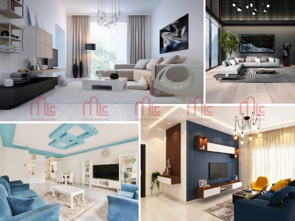 Thi công nội thất phòng khách tại Đà Nẵng